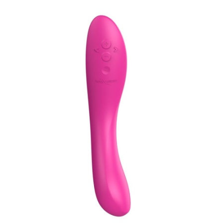We-Vibe Rave 2 - лучший вибратор для точки G (2 мотора, приложение We-Connect) розовый
